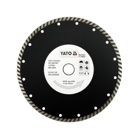 Timanttikatkaisulaikka Yato YT-6025; 230x22,2 mm