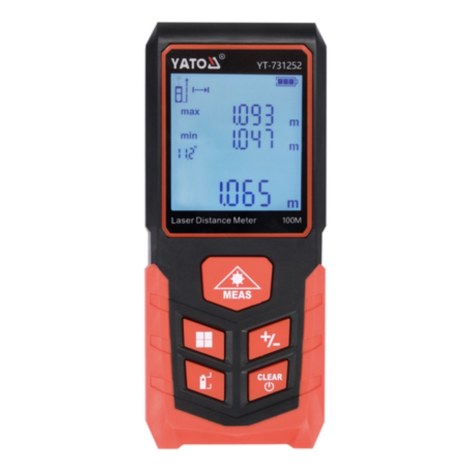 Laseretäisyysmittalaite Yato YT-731252
