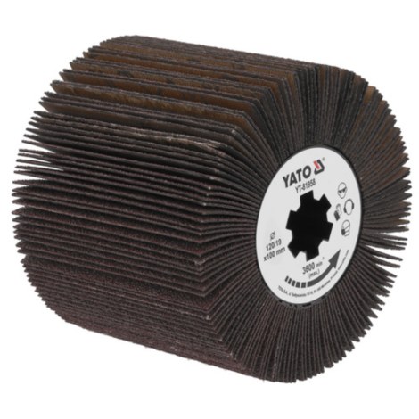 Hiomanauha Yato YT-81958; 120x100x19 mm; G120