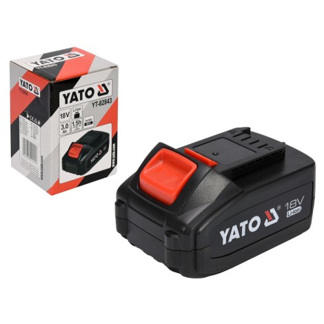 Akku Yato YT-82843; 18 V; 3,0 Ah; Li-ion
