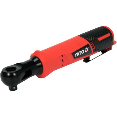 Akkukäyttöinen räikkä Yato YT-829021; 80 Nm; 1/2''; 12 V (ilman akkua ja laturia)