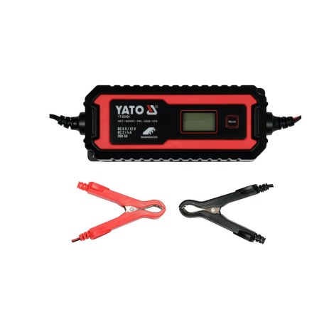 Auton akkulaturi Yato YT-83000; 6 V/12 V; 5-200 Ah