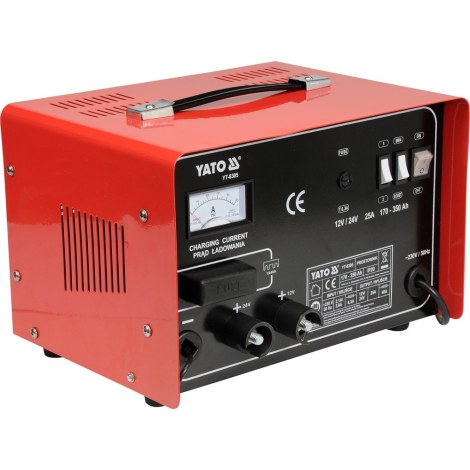 Laturi Yato YT-8305; 12/24 V; 25 A
