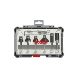 Jyrsinteräsarja  Bosch 2607017468; 6 mm; 6 kpl.