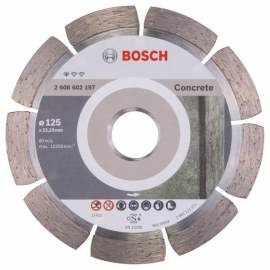 Timanttikatkaisulaikka Bosch PROFESSIONAL FOR CONCRETE; 125 mm