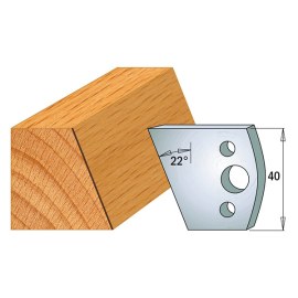 Rajoittimet profiiliveitsille CMT 691.001; 2 kpl.