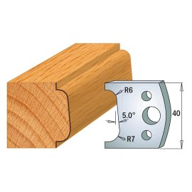 Rajoittimet profiiliveitsille CMT 691.002; 2 kpl.