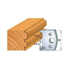 Rajoittimet profiiliveitsille CMT 691.007; 2 kpl.