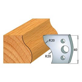 Rajoittimet profiiliveitsille CMT 691.009; 2 kpl.