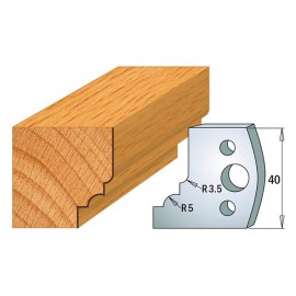 Rajoittimet profiiliveitsille CMT 691.020; 2 kpl.