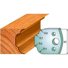 Rajoittimet profiiliveitsille CMT 691.023; 2 kpl.