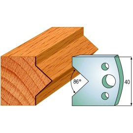 Rajoittimet profiiliveitsille CMT 691.034; 2 kpl.