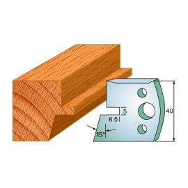 Rajoittimet profiiliveitsille CMT 691.085; 2 kpl.