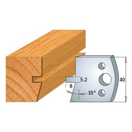 Rajoittimet profiiliveitsille CMT 691.086; 2 kpl.