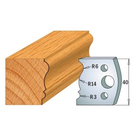 Rajoittimet profiiliveitsille CMT 691.106; 2 kpl.