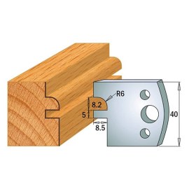 Rajoittimet profiiliveitsille CMT 691.134; 2 kpl.