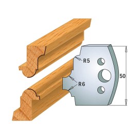 Rajoittimet profiiliveitsille CMT 691.542; 2 kpl.