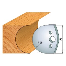 Rajoittimet profiiliveitsille CMT 691.543; 2 kpl.