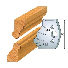 Rajoittimet profiiliveitsille CMT 691.558; 2 kpl.
