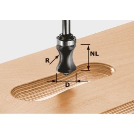 Käsireikäjyrsin Festool 16/32/68 mm laakereilla