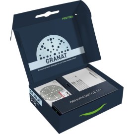 Hiomapaperi Festool Granat; 150 mm; P60/80/120/180/220/320; 60 kpl. + tarvikkeet