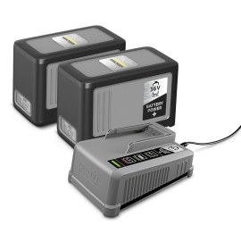 Akku Karcher Power+ 36 V; 2x7,5 Ah + nopea latauslaite Power +