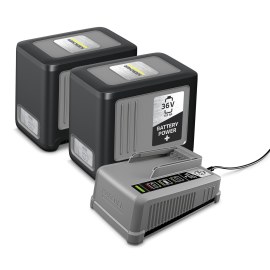 Akku Karcher Power+ 36 V; 2x6,0 Ah + nopea latauslaite Power +