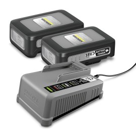 Akku Karcher Power+ 18 V; 2x3,0 Ah + nopea latauslaite Power +