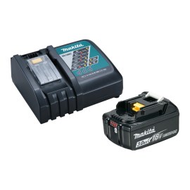 Akku Makita BL1830B; 18 V; 1x3,0 Ah + laturi DC18RC