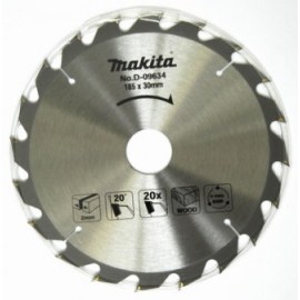 Katkaisuterä puulle Makita; 185x2x30,0 mm; Z20; 20°