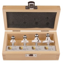 Jyrsinteräsarja  Makita D-53534; 4 kpl.