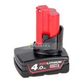 Akku Milwaukee M12B4; 12 V; 4,0 Ah; Li-ion