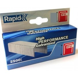 Niitit Rapid; 11,4x14 mm; 2500 kpl.; tyyppi 53