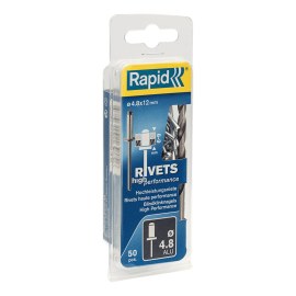 Niitit Rapid; Ø4,8 mm; 12 mm; 50 kpl.