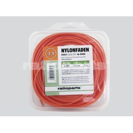 Leikkuulanka Nylon line (2,4 mm/15 m) oranssi