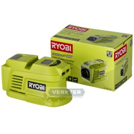 Akkuadapteri Ryobi RY18BI150A-0; 230 V -> USB (x2); Puhelinten akkujen lataamiseen