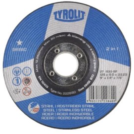 Hiomalaikka Tyrolit A 30 BF; 125x6 mm; 1 kpl.