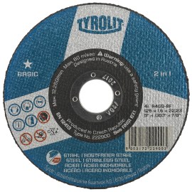 Hiova katkaisulaikka Tyrolit A 30 BF; 125x2,5 mm; 1 kpl.