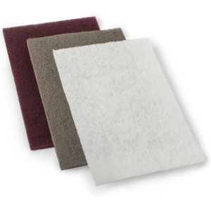 Hionta- ja kiillotusmateriaali 3M Scotch-Brite A MED; 122x158 mm; 3 kpl.