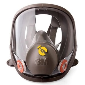 Hengityssuojain 3M 6700; S;  silikoni