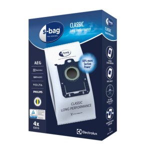 Kangaspölypussi AEG 42078OS; Electrolux SBAG 2.0 E201S Ori.; 4 kpl.