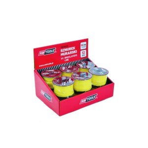 Muurausjohto tiilikerroksiin AWTools AW26512; 50 m; 12 kpl.