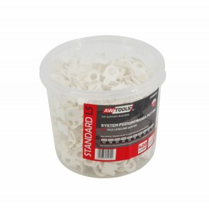 Laatan kulmamääritin AWTools AW30381; 2 mm; 7-15 mm; 400 kpl.