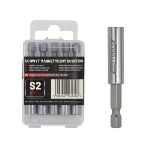 Minikoon mac-tarvikesarjat AWTools AW37601; HEX 60 mm; 1/4''; 5 kpl.+ Magneettipidin
