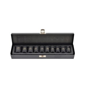 Iskuhylsysarja AWTools AW38623BL; 1/2''; 10-22 mm; 10 kpl.