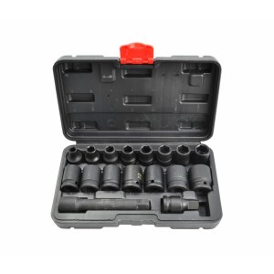 Iskuhylsysarja AWTools AW38680BL; 1/2''; 8-24 mm; 15 kpl.