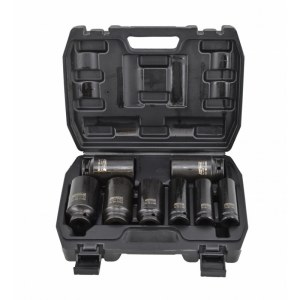 Iskuhylsysarja AWTools AW38790BL; 1/2''; 17-38 mm; 8 kpl.