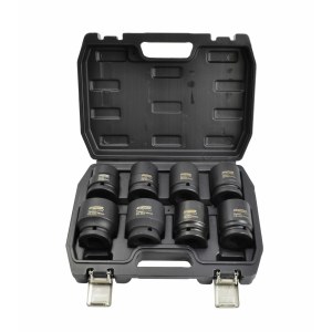 Iskuhylsysarja AWTools AW38851BL; 3/4''; 24-38 mm; 8 kpl.