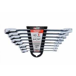 Jakoavain räikällä AWTools AW39997; 8-22 mm; 8 kpl.