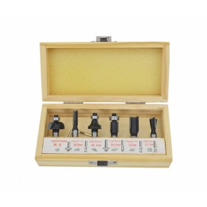 Jyrsinteräsarja   AWTools AW40512; 6 kpl.